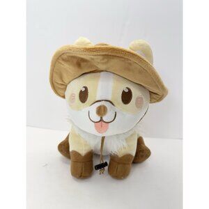 Corgi Dog With Hat & Boots 10 Inch Plush BoxLunch Exclusive Stuffed Animal EUC